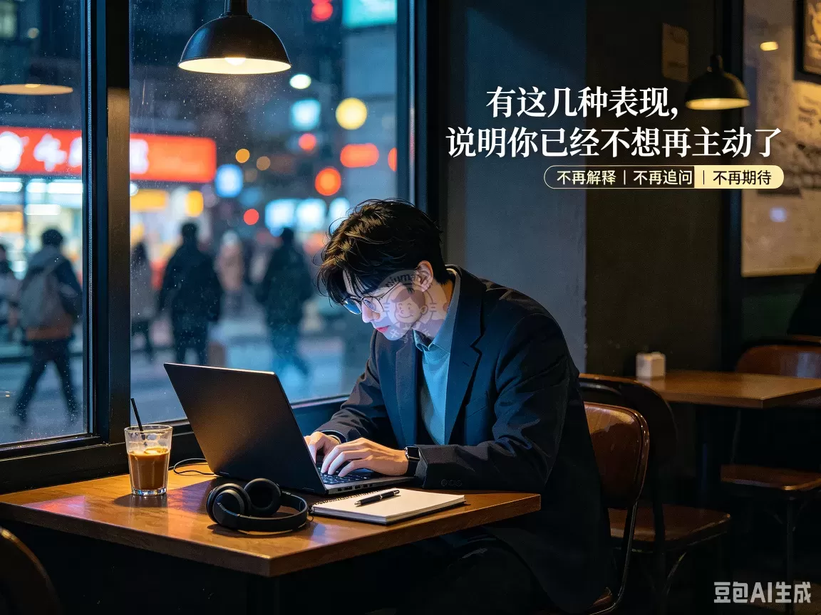 有这几种表现，说明你已经不想再主动了